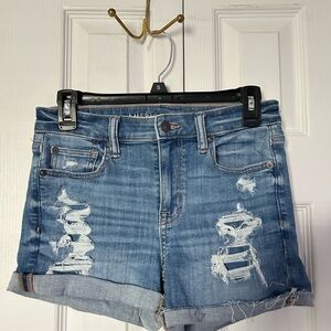 American Eagle Outfitters Women's Blue Denim Shorts